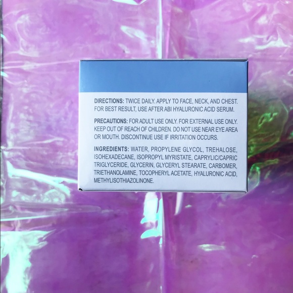 Abi Skincare Skincare Hyaluronic Acid Moisturizing Cream By Abi Skincare Poshmark